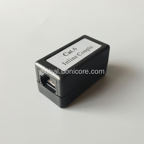 Unshielded Cat5e Adapter Inline Coupler utp cat5e adapter cable connecting in line coupler Factory